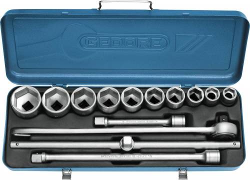 Jogo Soquete Sextavado 3/4 22 A 50mm - Gedore