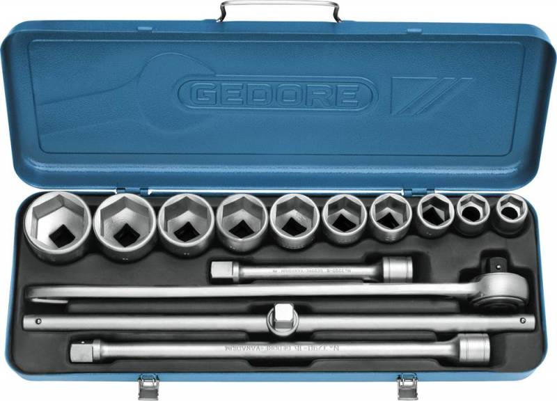 Jogo Soquete Sextavado 3/4 22 A 50mm - Gedore