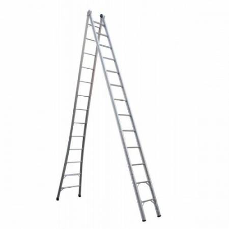Escada Extensiva Aluminio 13 Degraus - Real